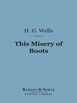 cover image of This Misery of Boots (Barnes & Noble Digital Library)